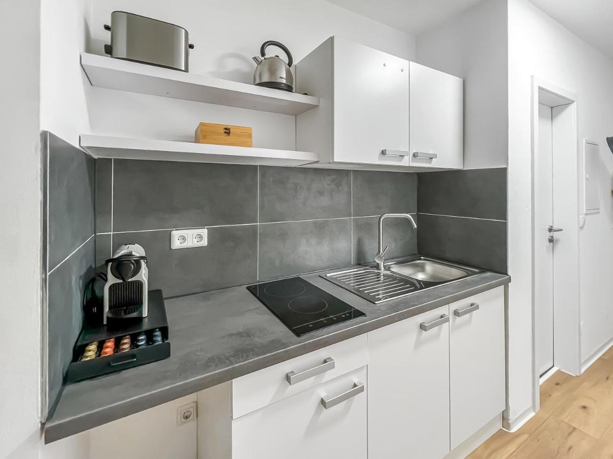 Moderne Studio Apartments In Nuernberg Kültér fotó